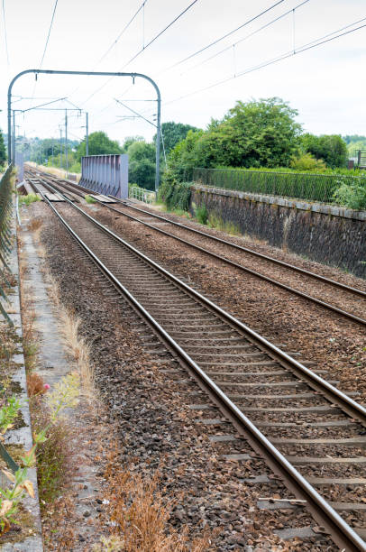 istock Railway Lines in Redon France 816762444