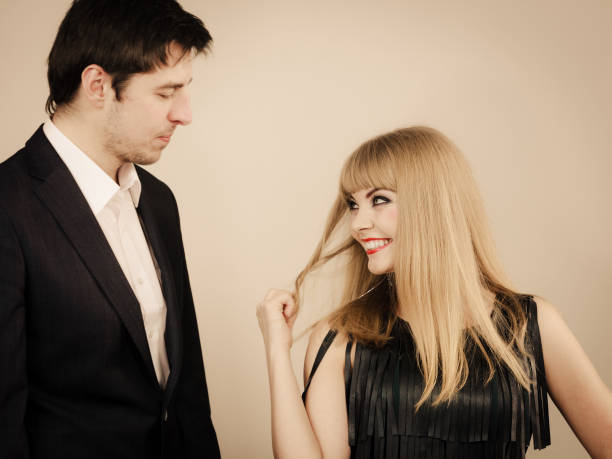 istock Elegant couple on perfect date. 816762776