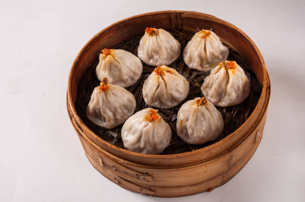 istock Baozi Stuffed with Pork and Crab Roe 816774462
