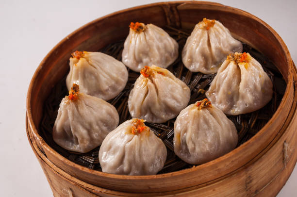 istock Baozi Stuffed with Pork and Crab Roe 816774470