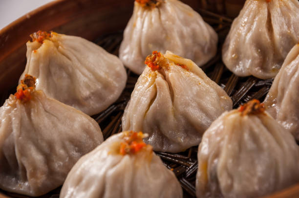 Baozi Stuffed with Pork and Crab Roe