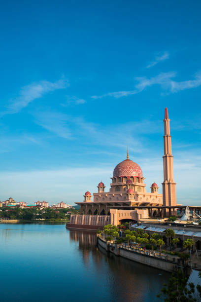 istock Putra Mosque or pink masjid in Putrajaya, Malaysia. 816785520