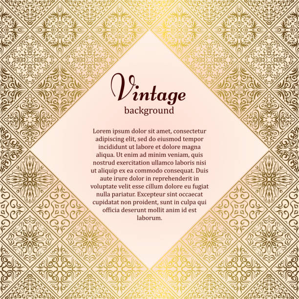 istock Premium frame in oriental style. Mosaic background. Islamic card with place for text. Arabic, indian, turkish, pakistan, chinese, japanese, asian motifs. Tiled ornament 816794984