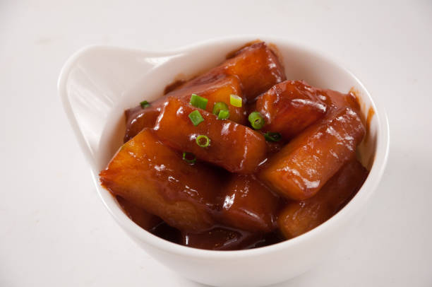 istock Stewed winter melon(white gourd)in soy sauce 816798402