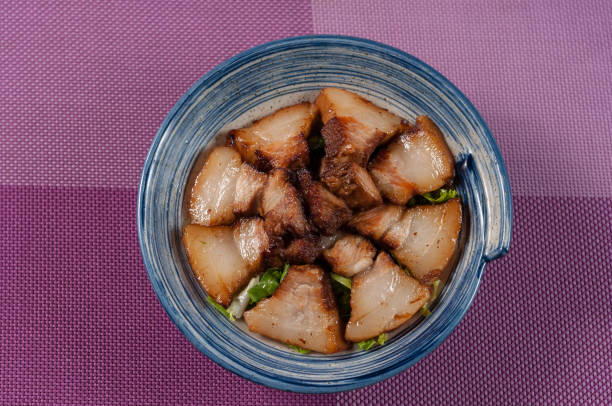 istock Cooked Pork Loin Roast with Vegetables 816798506