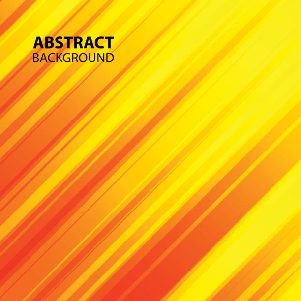 istock Abstract background with straight lines in red and yellow colors. 816810400