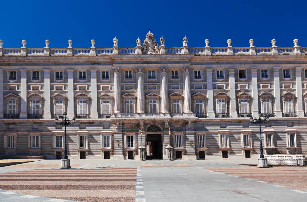 istock Royal Palace at Madrid Spain 816822568