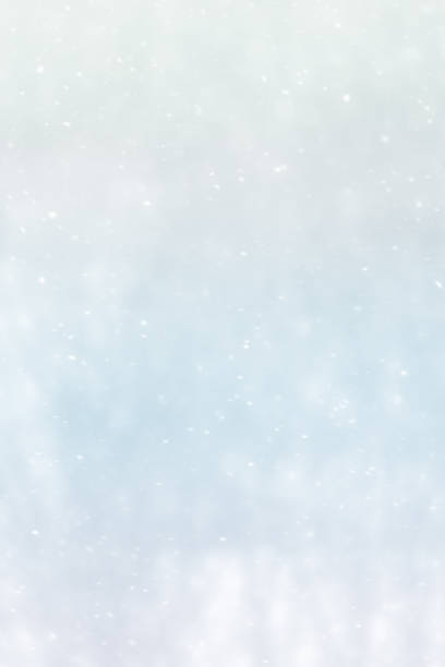 istock Winter blur background with snowflakes 816822938
