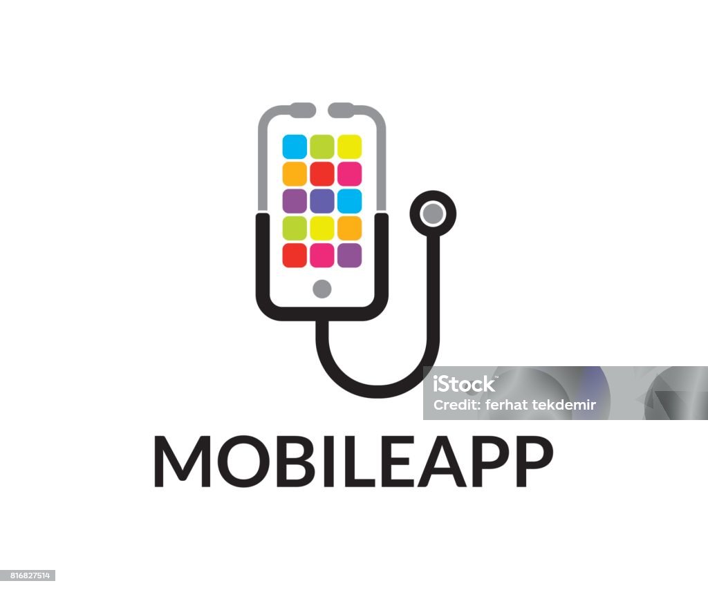 Mobile vector icon mobile, app, vector, icon Healthcare And Medicine stock vector