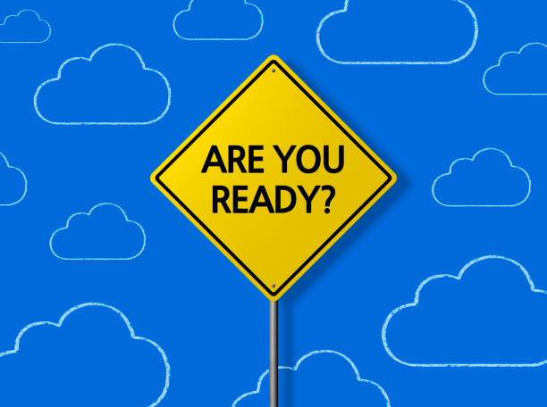 istock ARE YOU READY? - Business Chalkboard Background 816841044