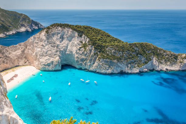istock Navagio Beach in Zakynthos Island 816855794