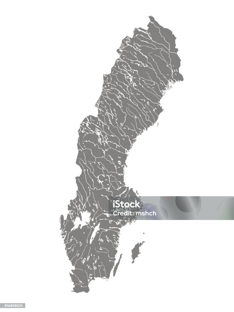 Map Of Sweden With Lakes And Rivers Stock Illustration - Download Image Now - Sweden, Map, Lake - iStock map-of-sweden-with-lakes-and-rivers-stock-illustration-download-image-now-sweden-map-lake-istock