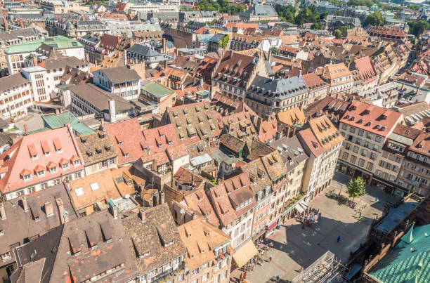 istock Old town center of Strasbourg 816863940
