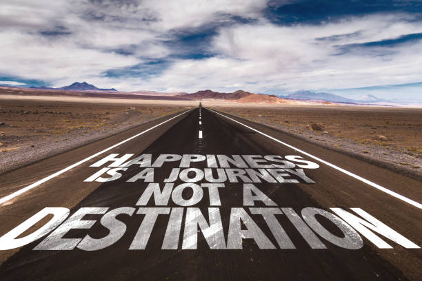 istock Happiness is a Journey not a Destination 816887532