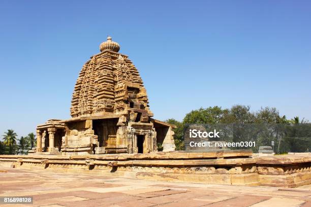 Pattadakal Temples A 6th Century Unesco Site In Karnataka India Stock Photo - Download Image Now