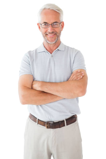 istock Smiling man posing with arms crossed 816901620