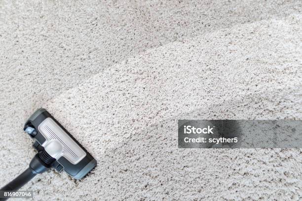 Cleaning Carpet Hoover Stock Photo - Download Image Now - Carpet - Decor, Cleaning, Expertise