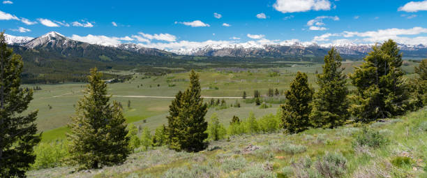 istock Overlook on the Sawtooth Scenic Byway, Idaho 816910030