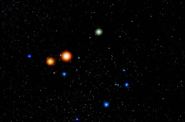 istock Stars and galaxy outer space sky night universe black background 816910174