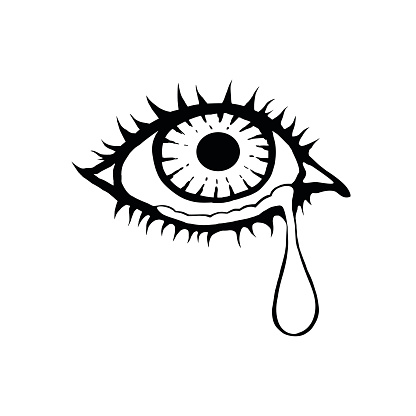 Ilustración de Ojo Llorando Sobre Un Fondo Blanco y más Vectores Libres de Derechos de Abstracto - Abstracto, Arte, Belleza - iStock Ilustración de Ojo Llorando Sobre Un Fondo Blanco y más Vectores Libres de Derechos de Abstracto - Abstracto, Arte, Belleza - iStock