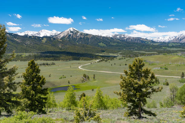 istock Overlook on the Sawtooth Scenic Byway, Idaho 816914624