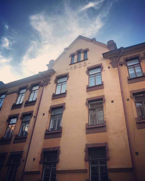 istock Building facade in Helsinki, Finland 816924394