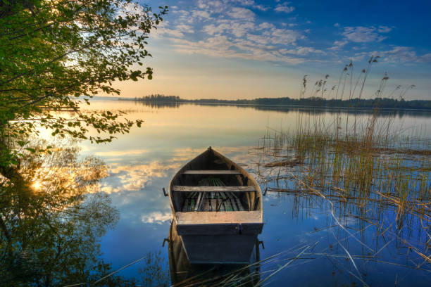 istock Selment Wielki wooden  boat 3 816936686