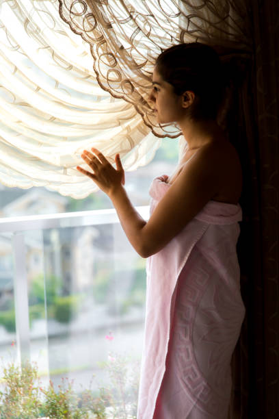 istock Woman in towel 816949170