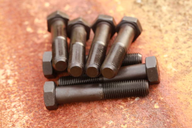 istock Bolts new car parts 816954482