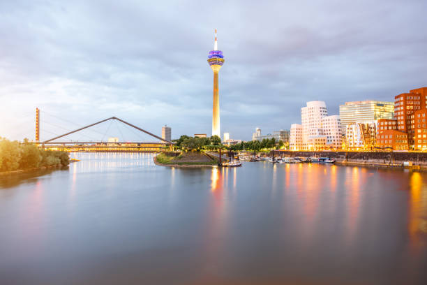 istock Dusseldorf city in Germany 816973354