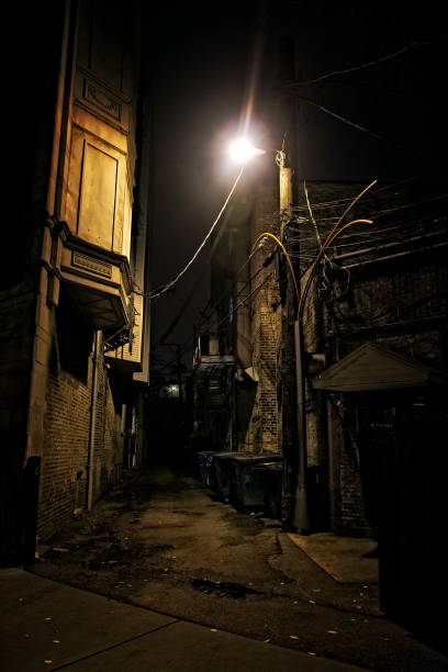 istock Dark City Alley 817015412