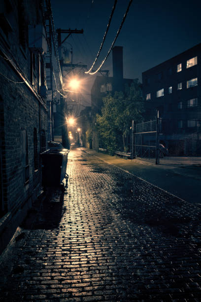 istock Dark City Alley 817015680