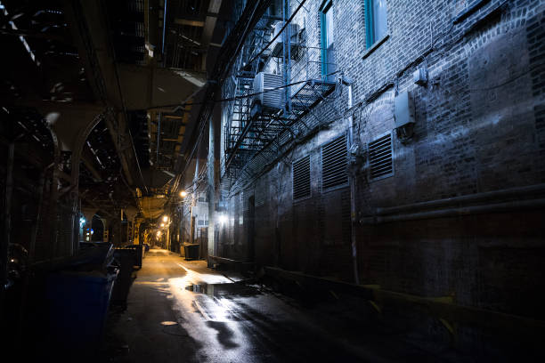 istock Dark City Alley 817015792