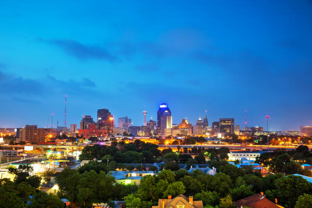istock San Antonio, TX cityscape 817016332