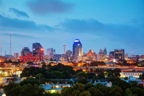 istock San Antonio, TX cityscape 817018444
