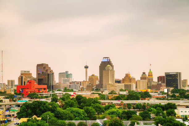 istock San Antonio, TX cityscape 817018500