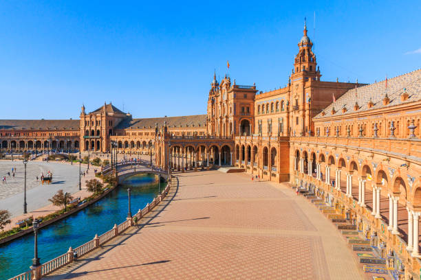 istock Seville, Spain. Spanish Square (Plaza de Espana) 817026944