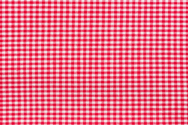 istock Red tablecloth. Hi res photo 817036486