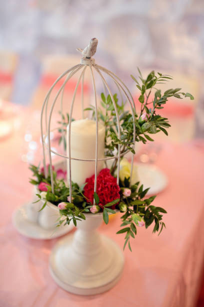 istock Beautiful wedding restaurant for marriage 817051782