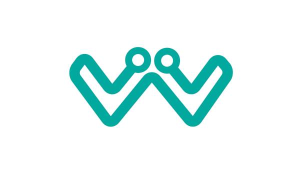 W/letter Inweb Code 20+ Design43 Stock Photos, Pictures & Royalty-Free Images - iStock