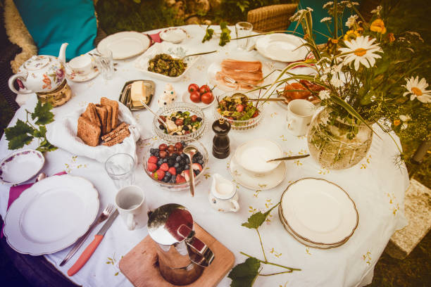 istock Breakfast in the Garden 817079006