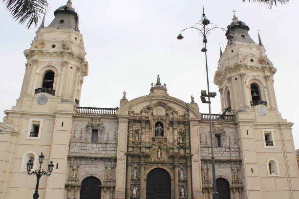 istock Cathedral of Lima, in Plaza Mayor, Lima Peru 817084422