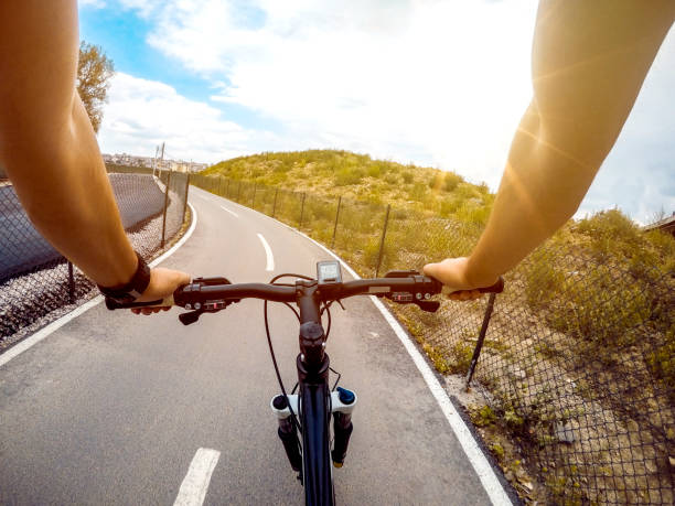 istock POV Bicycle Riding on road 817094244