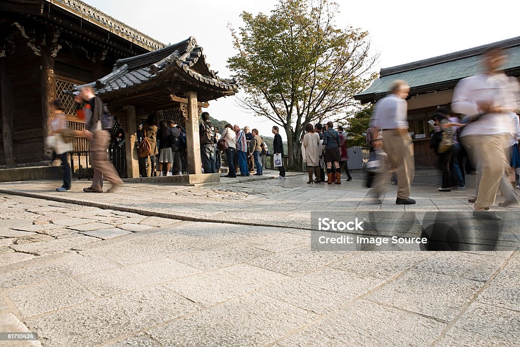 観光客の寺院 - 日本のロイヤリティフリーストックフォト