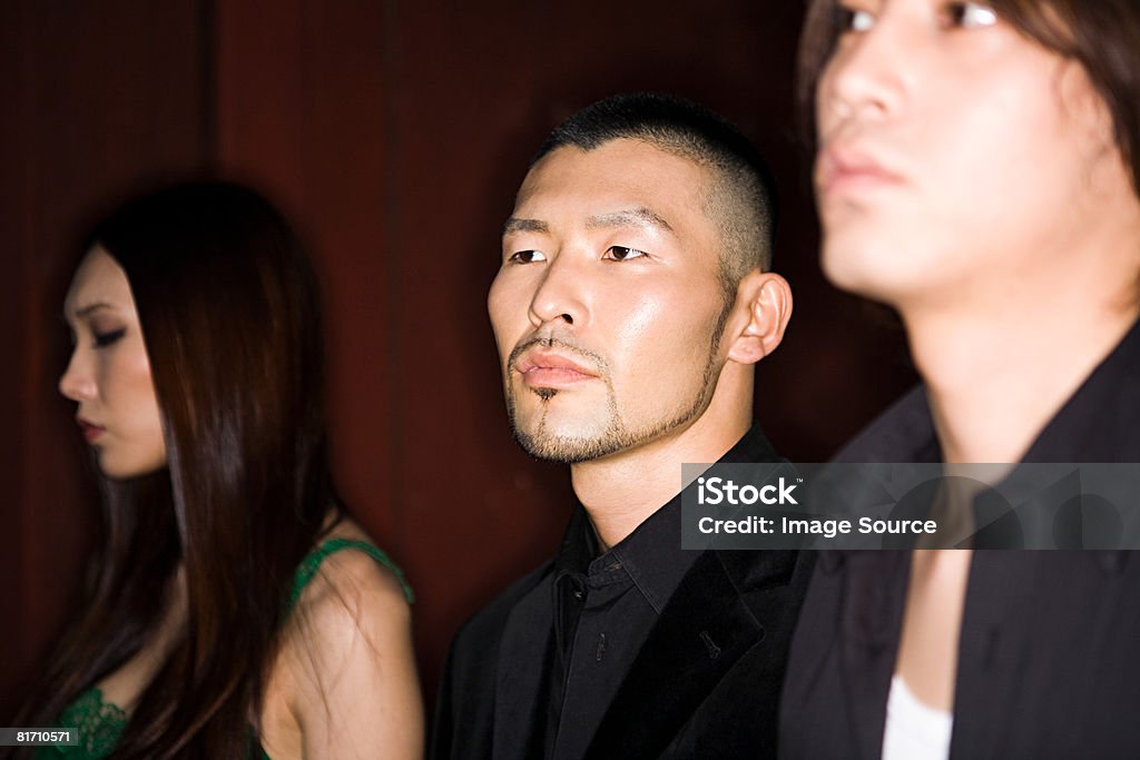 Trzech młodych japoński osób - Zbiór zdjęć royalty-free (Dorosły)