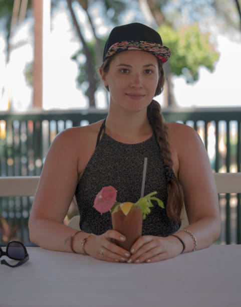 istock Happy woman on vacation 817124116