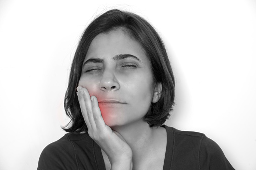 Woman Having Toothache