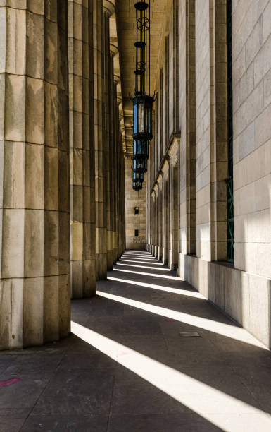 istock Abstract photo of columns 817161954