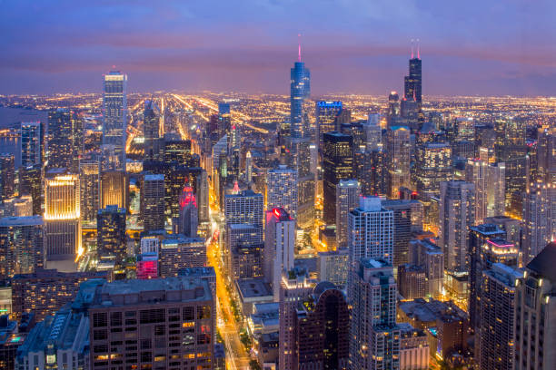 istock Downtown Chicago from John Hancock Tower 817188860