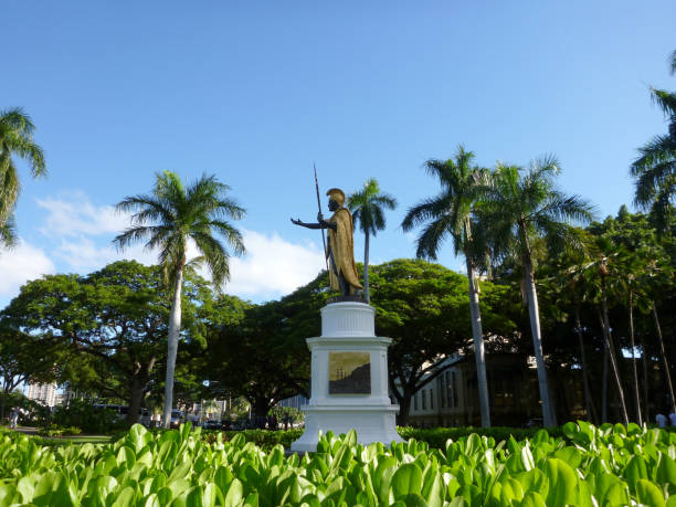 istock Statue of King Kamehameha, Honolulu, Hawaii 817198480